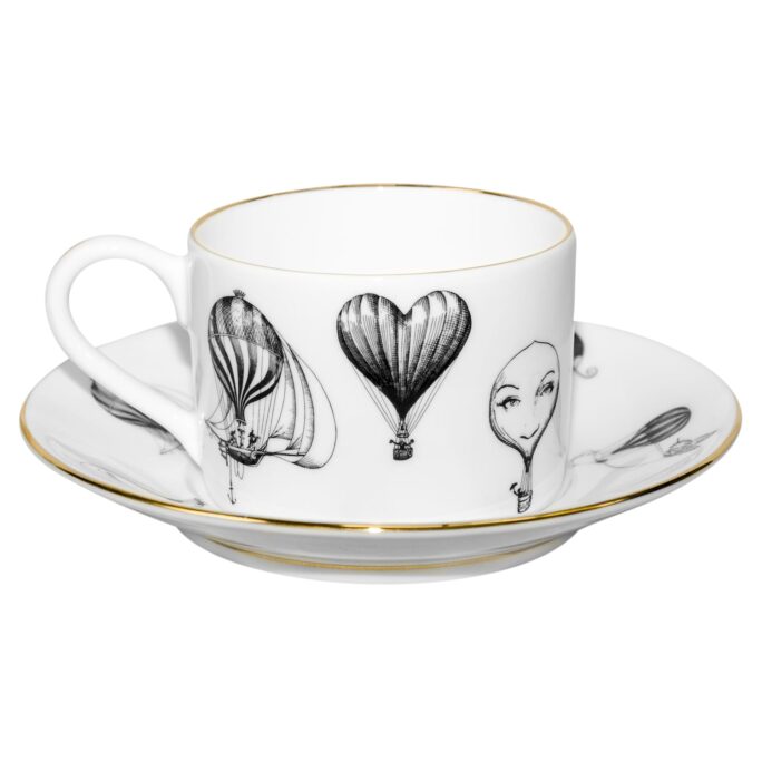 Balloons Tea For One Saucer Kitchen Dining Rory Dobner