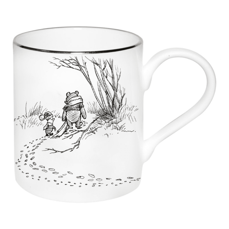 Winnie The Pooh Footprints In The Snow Majestic Mug Rory Dobner