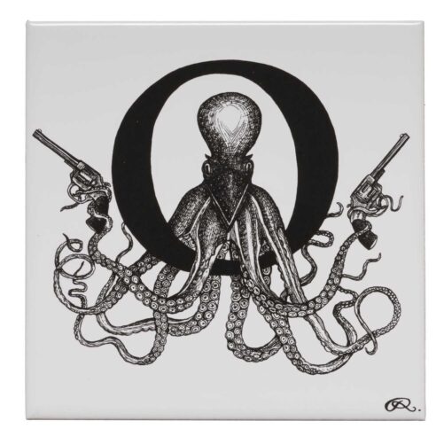 O - Outlaw Octopus Tile-0
