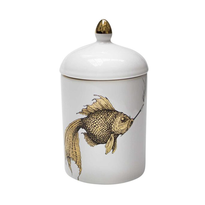 Gold Fish Cosy Candle-0