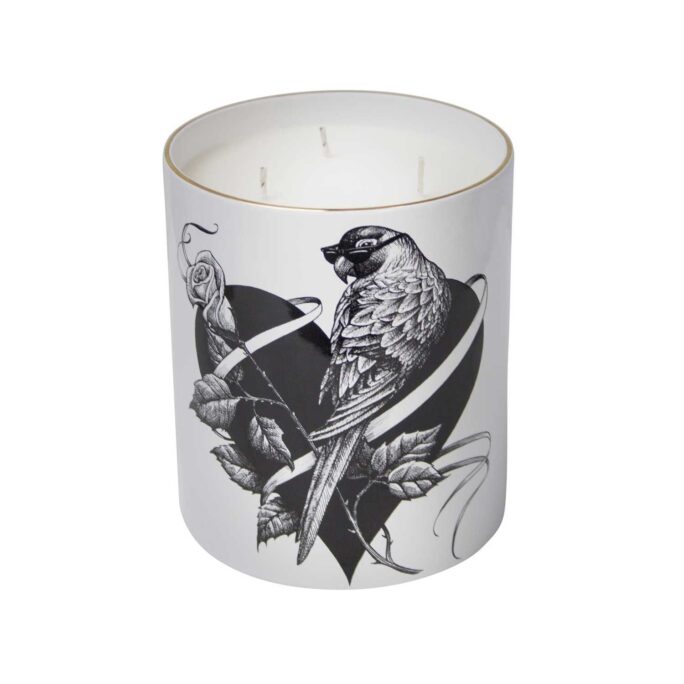 Supersize Lovebird / Birdcage Candle-0