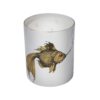 Supersize Smokey Gold Fish Candle-0