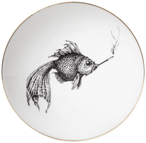 Smokey Fish Plate Coaster