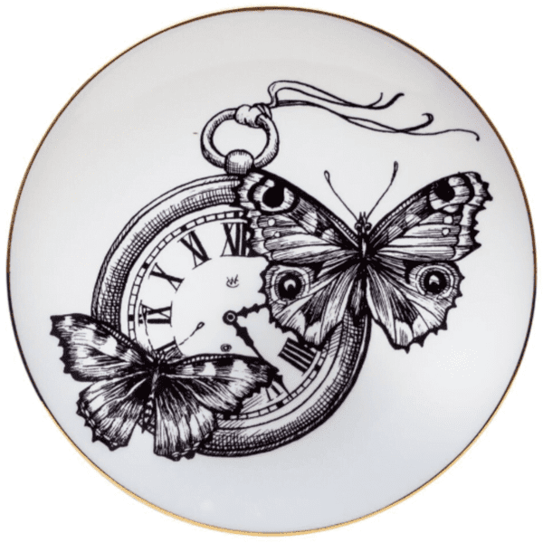 Time Flies Plate-0