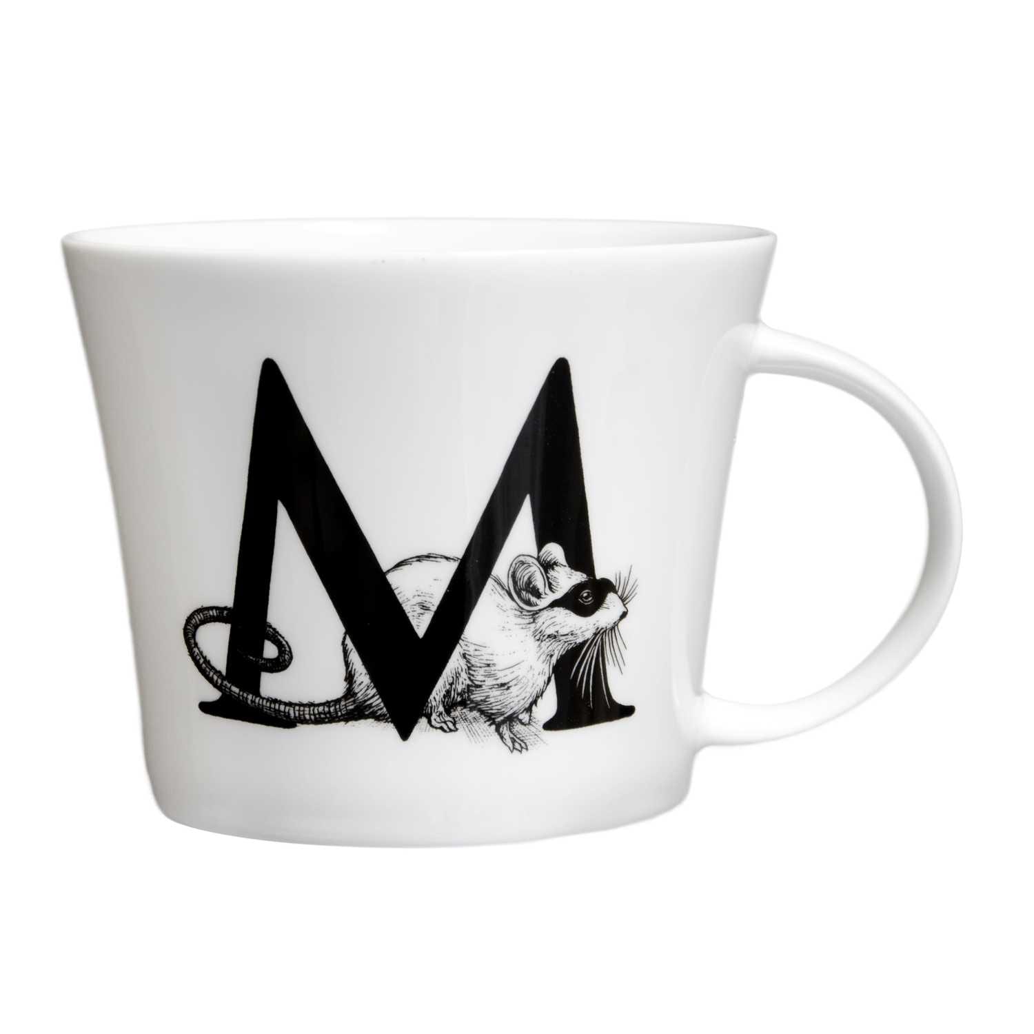Mug vintage initiale & prénom