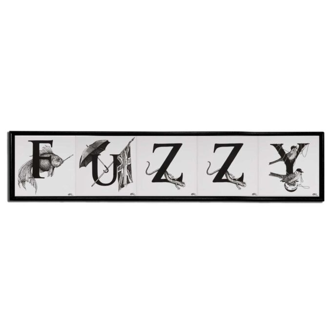 FUZZY Tiles Framed-0