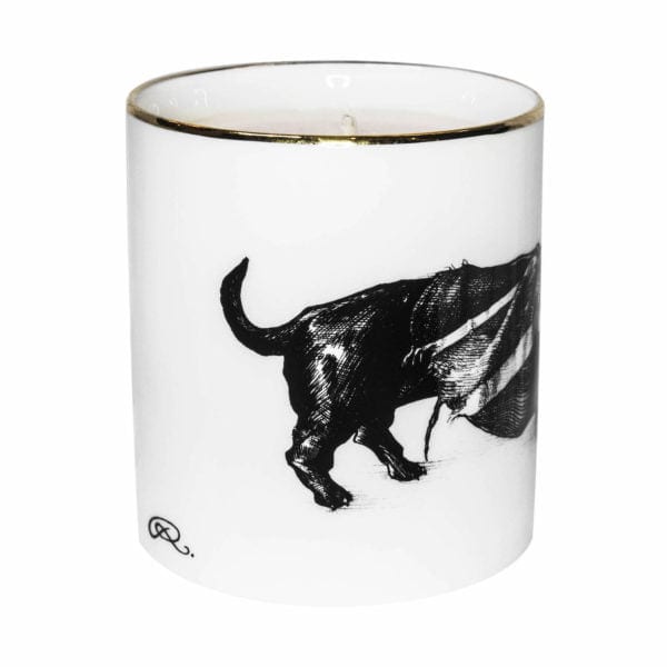 Hot Dog' Dachshund Dog Cutesy Candle - Image 2