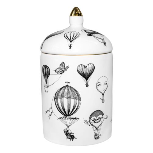 Balloons Cosy Candle to light up your night or a lovely gift for your pals. Beautifully scented lidded candle. Made in England