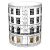 beautiful building candle vase back