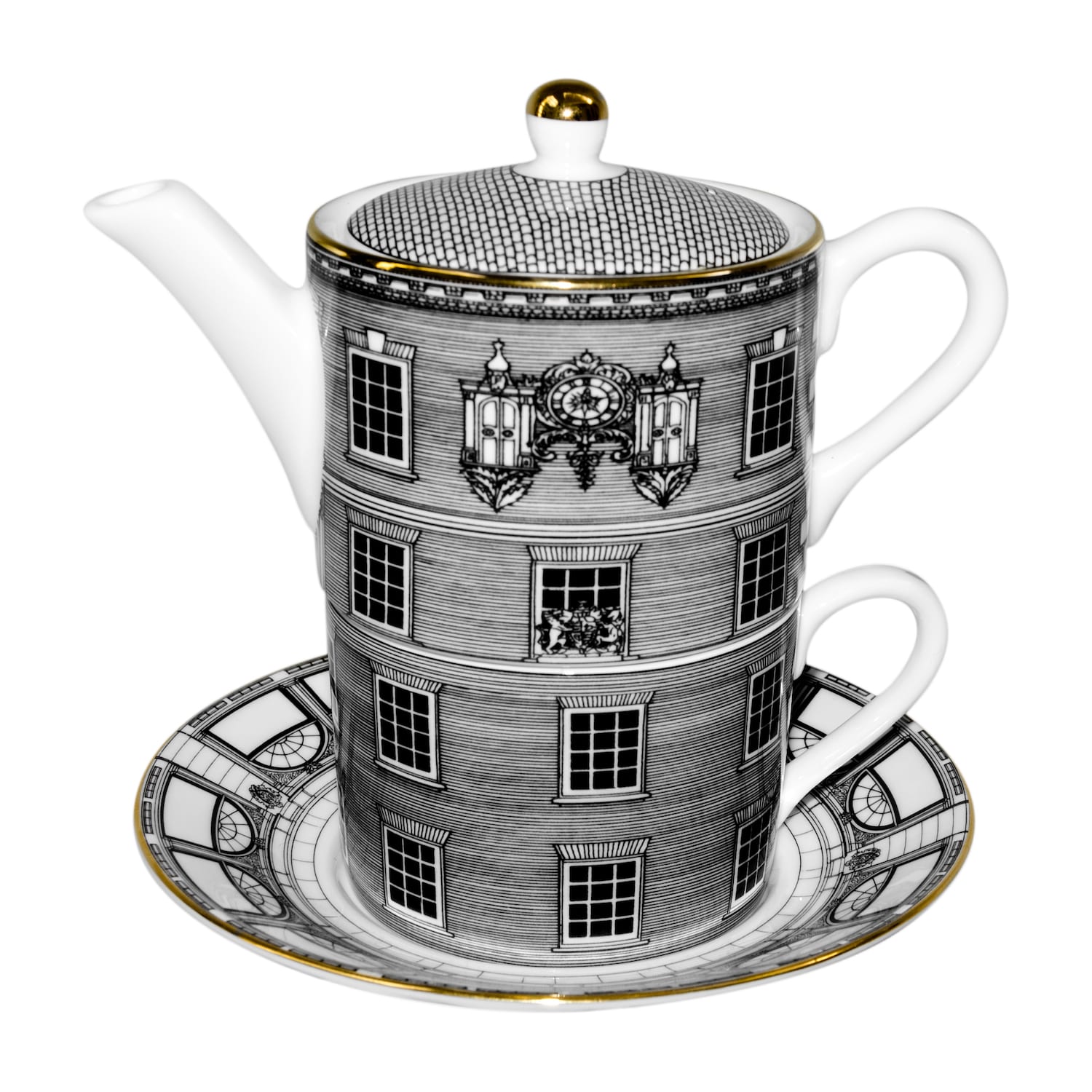 Landgoed bord wimper Fortnum & Mason Picadilly London Facade Tea for One & Saucer