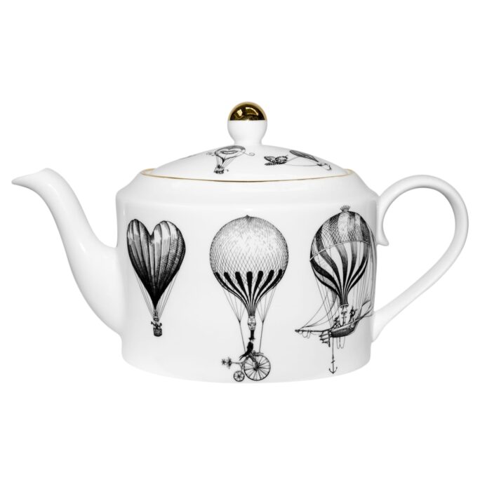 Tip top Teapot. Fill with your favourite tea or Jack Daniels if you prefer (remember to invite me). Fine Bone China Balloons Teapot