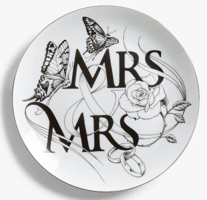 Mrs & Mrs Plate