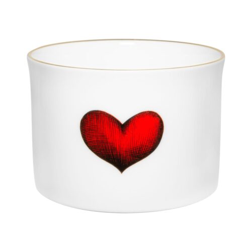 It's time for tea and hopefully a biscuit too! Exquisite Fine Bone China Red Love Heart Sugar Bowl. Hand decorated. Made in England