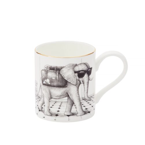 elephant mug funny