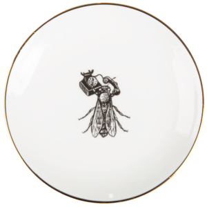 bee plate by rory dobner