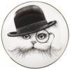 hat cat plate by rory dobner