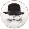 hat cat plate by rory dobner