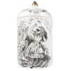 Alice in Wonderland Lidded jar by rory dobner