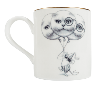 cat balloon cup by rory dobner