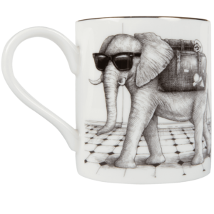 elephant mug by rory dobner