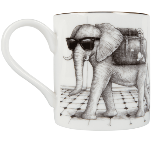 elephant mug by rory dobner