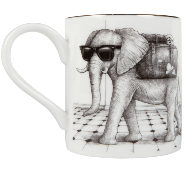 elephant mug by rory dobner