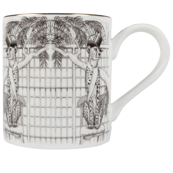 top hat leopard mug rory dobner