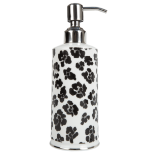 leopard print love heart soap dispenser by rory dobner