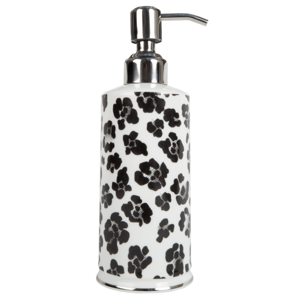 leopard print love heart soap dispenser by rory dobner