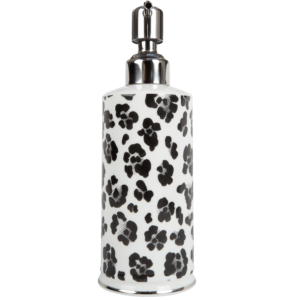 leopard print love heart soap dispenser by rory dobner