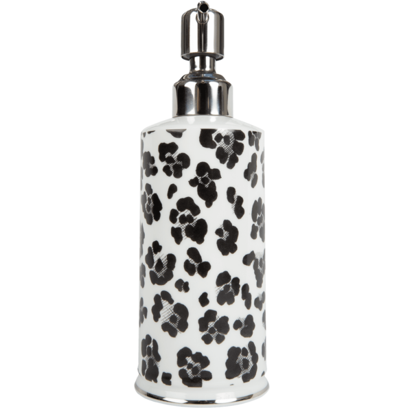 leopard print love heart soap dispenser by rory dobner