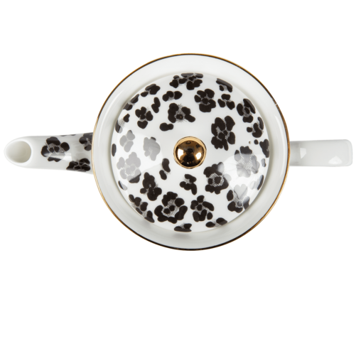 leopard print teapot