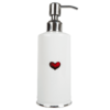 red love heart soap dispenser by rory dobner