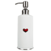 red love heart soap dispenser by rory dobner