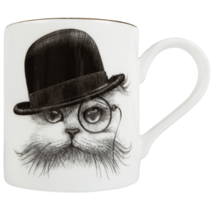 monocle cat tea set by rory dobner