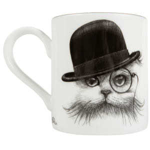 monocle cat tea set by rory dobner