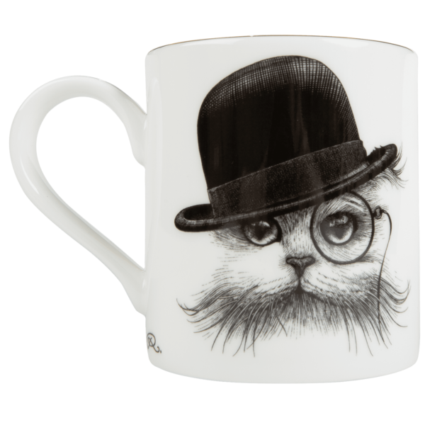 monocle cat tea set by rory dobner