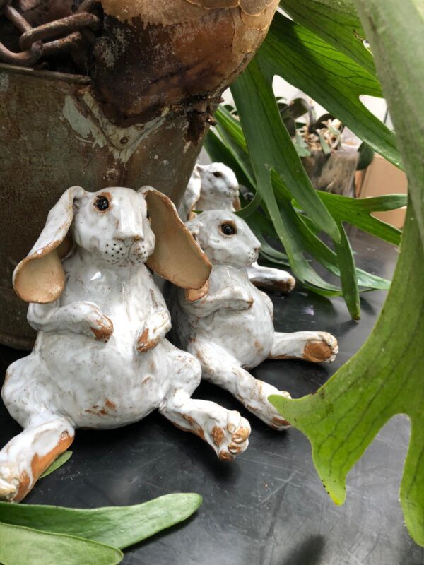 rabbit sculpture