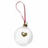 Gold Love Heart Bauble