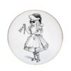 alice in wonderland christmas plate by rory dobner