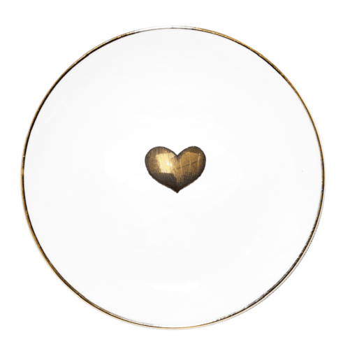 golden heart plate by rory dobner