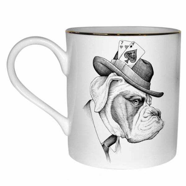 boxer dog mug by rory dobner