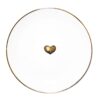 gold heart coaster by rory dobner