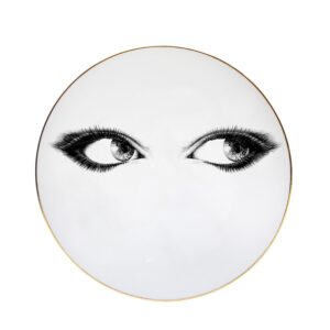 eyes looking right plate by rory dobner