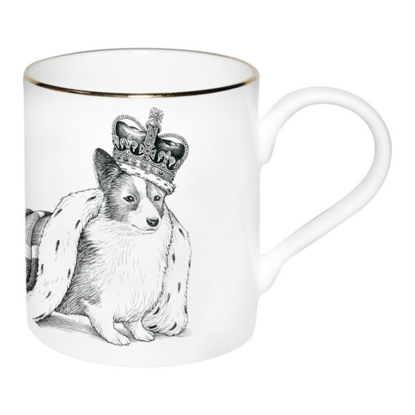 Platinum Jubilee Corgi Mug