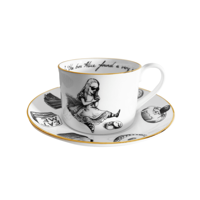 Rory Dobner Tea Cups & Saucers - Set of 4