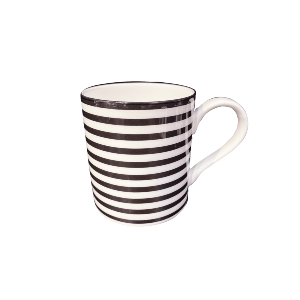 Thin Horizontal Stripe Majestic Mug