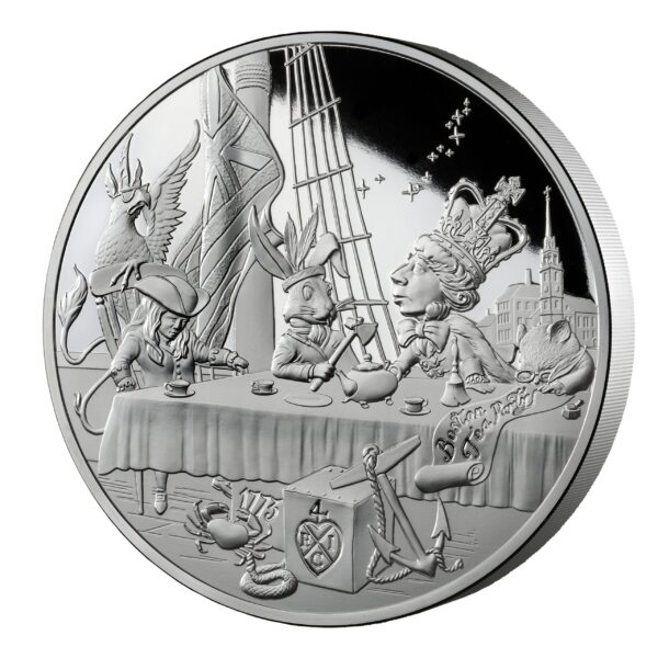 2023 Alice's Tea Party 1kg Silver Proof Coin